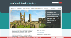 Desktop Screenshot of churchservicesociety.org